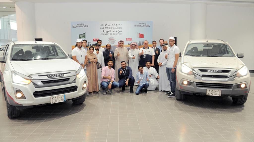 From Jeddah to Bahrain – Isuzu renews its “One-Tank Challenge”