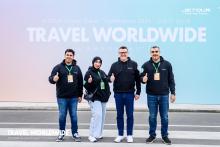 Group of the Bahrain Jetour team attending the Jetour Global Travel⁺ Conference 2024